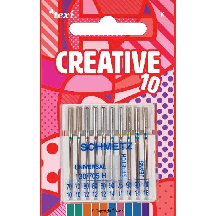 Symaskinsnålar 10-pack
