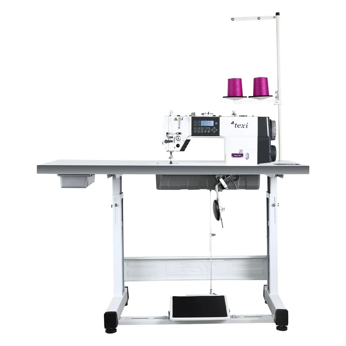 Texi Tronic 7 industrisymaskin med nålmatning